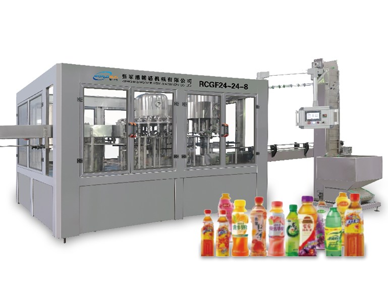 RCGF Series Juice Hot Filling 3-in-1 Machine